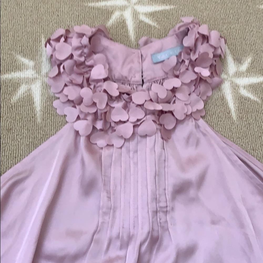 Lavender heart halter top